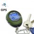 iParaAiluRy® Keychain Design Mini GPS Receiver + GPS Location Finder with 512K Flash Memory