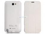 iParaAiluRy® 4000mAH Back Cover Battery for Samsung Note 2/N7100 Power Pack White