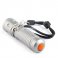 iParaAiluRy® New Aluminum LED Flashlight Torch Light MXDL 130 5W 3XAAA Black Silver