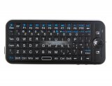 iParaAiluRy® New KP-810-16 2.4G RF Wireless 82-Key Keyboard & Air Mouse Black