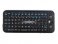 iParaAiluRy® New KP-810-16 2.4G RF Wireless 82-Key Keyboard & Air Mouse Black