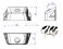 iParaAiluRy® CCD Car  Rear view Camera for Kia Hyundai + 2.4Ghz Wireless Signal Receiver/Transmitter Night Vision