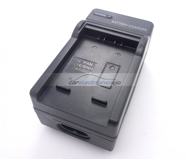 iParaAiluRy® AC & Car Travel Battery Chager for 001E S001 BCA7 DC2 Battery of Panasonic BCA7 CGA-S001E E1026P DMC-FX5EG-A DMC-FX5EG-S DMC-FX5EN FX5 F1S Camera... - Click Image to Close
