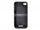 iParaAiluRy® 2000mAh Portable External Battery Case for iPhone 4S Battery Case(Black)