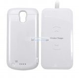 iParaAiluRy® Wireless Charger with 2600mAh Power bank case For Galaxy S4 Charge Pad + Receiver Cover