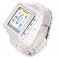 iParaAiluRy® AK812 Watch Phone MTK6225 Stainless Steel Strap Single SIM Card Bluetooth SOS 1.6 Inch Touch Screen-Silver