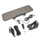 iParaAiluRy® Ultra Thin Bluetooth Car Kit Rearview Mirror Wireless Back-Up Camera System