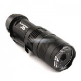 iParaAiluRy® New Aluminum LED Flashlight Torch Light FX P36 3W 1x16340 Black