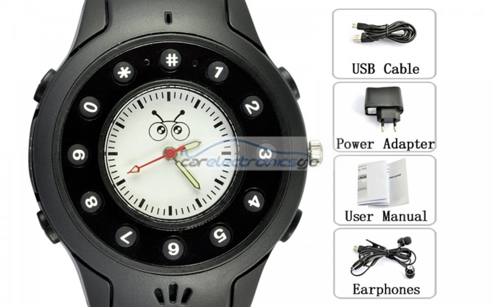 iParaAiluRy® Quad Band  Watch  For Kids With Cellphone GMS SOS