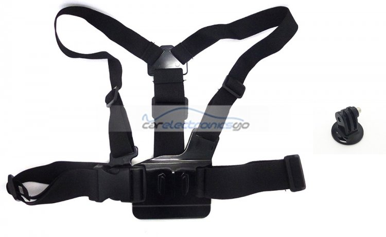 iParaAiluRy® A model Chest Strap Mount Belt Band + Tripod Mount Adapter for GoPro HD Hero 3 2 1 - Click Image to Close