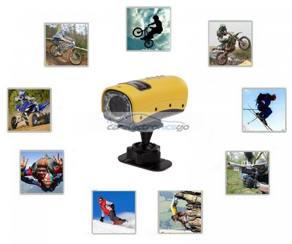 iParaAiluRy® HD 720p Mini Outdoor Camera Waterproof Sport Action Camera Bike DV DVR