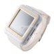 iParaAiluRy® MTK6225 AK09+ Watch Phone with Diamonds Single SIM Card Camera FM Bluetooth 1.6 Inch Touch Screen- White & Golden