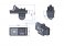 iParaAiluRy® wireless CCD 1/3" car parking camera for Toyota Reiz 2008 rear camera  night version waterproof 170 degree