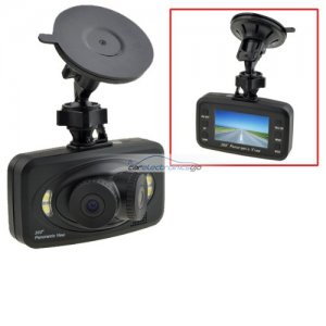 iParaAiluRy® 2.7 inch HD LCD 3 Cameras 360 degrees View Angle HD Car DVR Panoramic with G-Sensor Car Driving Recorder