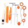 iParaAiluRy® Portable Car Dismantle Tools Suit for Video and Audio System 11pcs