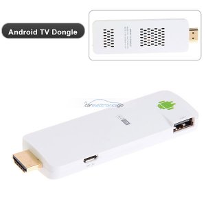 iParaAiluRy® ?New U1A Mini Android 4.0 DRM 1GB RAM 4GB Nand Flash HDMI TV Stick TV Box Player WIFI  White