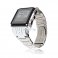 iParaAiluRy® MTK6225 Watch Phone Quad Band Java Bluetooth Camera 1.5 Inch Touch Screen Cellphone - Silver