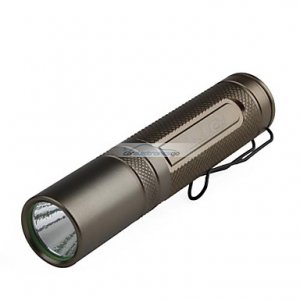 iParaAiluRy® New Aluminum LED Flashlight Torch Light Akoray K-106 Cree Q5 5-Mode 230-Lumen  (1xAA/1x14500)