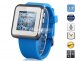 iParaAiluRy® Blue 1.5" Watch Touch Phone with Bluetooth Resistive Touch