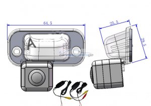 iParaAiluRy® car backup For Chery E5 2012 2.4Ghz Wireless CCD 1/3"  rearview camera wartproof 170 gegree