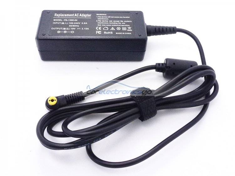 iParaAiluRy® Laptop AC Adatper Power Chager for Acer Aspire One A0A110-1722 A110L A150L Series 40W 19V 2.15A With Tip 5.5 x 1.7mm - Click Image to Close