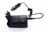 iParaAiluRy® AC Charger & Car Charger for GoPro AHDBT-201 battery(US or EU plug)