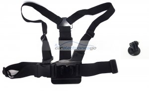 iParaAiluRy® A model Chest Strap Mount Belt Band + Tripod Mount Adapter for GoPro HD Hero 3 2 1