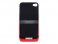 iParaAiluRy® 3.7V 1700mAh External Backup Battery Case  for iPhone 4  Battery Case (Red)