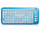 iParaAiluRy® New Ditter M8 2-in-1 Air Fly Mouse With Wireless Keyboard with LED Light Blue