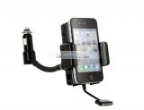 iParaAiluRy® New All in One FM Hands Free Car Kit and FM Transmitter for iPod/iPhone4/3GS Black