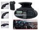 iParaAiluRy® New Car Steering Wheel Car Kit with Bluetooth Headset, Phonebook, MP3 Player and FM Radio Black