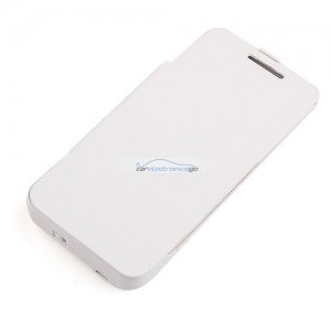 iParaAiluRy® 3800mAh External Battery Backup Case Cover Power Bank Charger Pack  For HTC M7 White