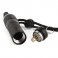 iParaAiluRy® New LED Flashlight Torch FX SK58 3W 1-mode Focus Zooming Aluminum 1xAA Black