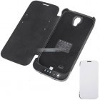 iParaAiluRy® 3800mAh Backup Battery Case Cover for Galaxy S4 Power Pack White Black