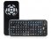 iParaAiluRy® New KP-810 2.4G RF 82-key Mini Wireless Keyboard & Air Mouse German Version Black