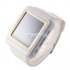 iParaAiluRy® MTK6225 AK09+ Watch Phone with Diamonds Single SIM Card Camera FM Bluetooth 1.6 Inch Touch Screen- White & Golden