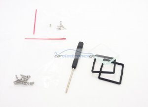 iParaAiluRy® Glass Cover Lens for Waterproof housing of Gopro Hero 3 with screwdriver & screws