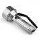 iParaAiluRy® New LED Household Flashlight Torch Light Traditional Aluminum 68 4xAAA Silver