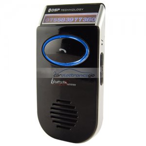 iParaAiluRy® Solar Powered Bluetooth Car Kit - Caller ID LCD Display