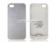 iParaAiluRy® 1600 mAh Protective External Battery Case for iPhone 4 & 4S Battery Case(Silver)