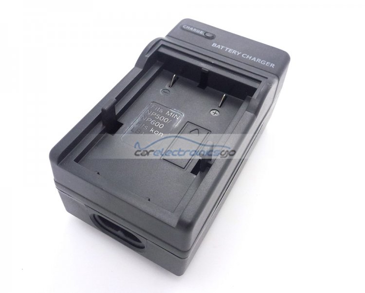 iParaAiluRy® AC & Car Travel Battery Chager for NP-500 NP500 NP600 Battery of Minolta G530 G600 G500 Konica Minolta NP-600 NP-500 DR-LB4 Minolta KD-420Z Camera... - Click Image to Close