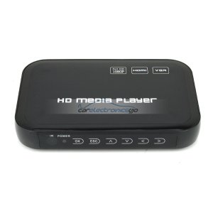 iParaAiluRy® Full HD 1080P USB HDD Media Player HDMI VGA MKV H.264