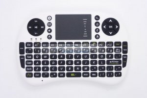iParaAiluRy® New 2.4GHz Wireless 500-RF White Mini Touch Pad Keyboard With US Layout For PC/smart TV/Android TV box