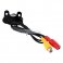 iParaAiluRy® Color CMOS/CCD Car Rear View Reverse Backup Camera with 2 LED Waterproof