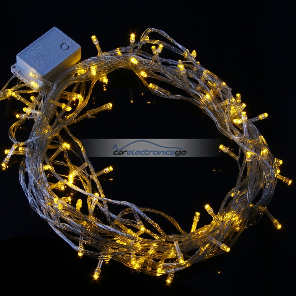 iParaAiluRy® F5 10m 100 LED Waterproof Fairy Light String Holiday Lights for Christmas Party Multi-Color White Blue Green Yellow