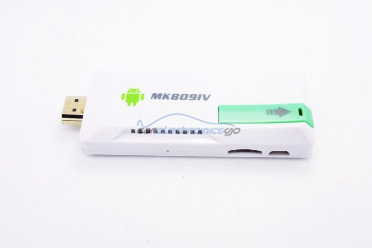 iParaAiluRy® New MK809IV 16G White RK3188 Quad Core Android TV Box TV Dongle With 2GB RAM Android 4.2 Bluetooth HDMI - Click Image to Close