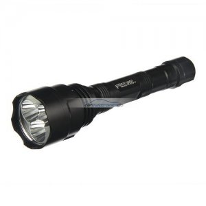 iParaAiluRy® High Power New Led Flashlight Torch 1-mode 3800 Lumens Aluminum 3X CREE XM-L T6 1-Mode 2x18650