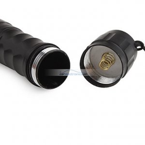 iParaAiluRy® 5W New LED Keychain Flashlight Torch  Aluminum 1xAA