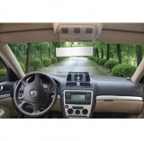 iParaAiluRy® 2.7" TFT HD Car Camera DVR Car Black Box Rectangle Rearview Mirror Super Slim