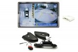 iParaAiluRy® 360 Around View Parking Assist for Mercedes-Benz ML 2014 x Car with DVR function & 4 x 170 degree Cameras - Bird's-eye View Parking Aid